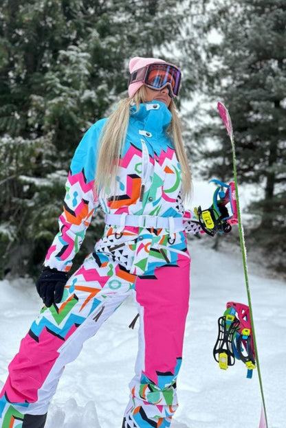Nuts Cracker Shaped Women's Ski Suit