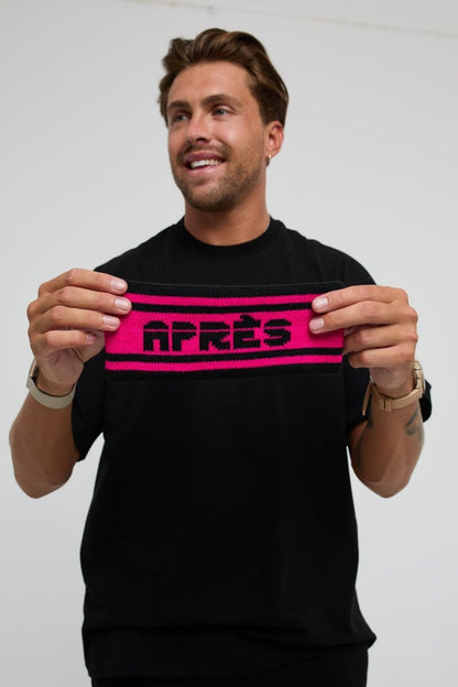 OOSC Après Headband - Black and Pink - OOSC Clothing