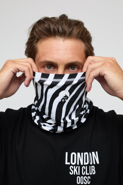 OOSC Neckwarmer - Hotel California Zebra Print - OOSC Clothing