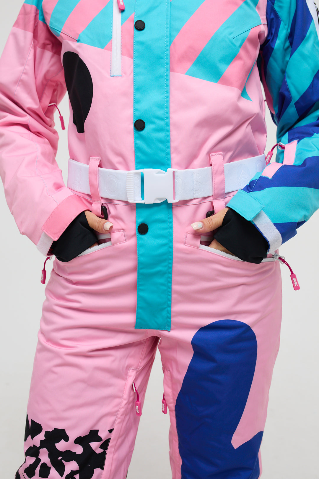 Penfold in Pink Ski Suit - Women's Curved