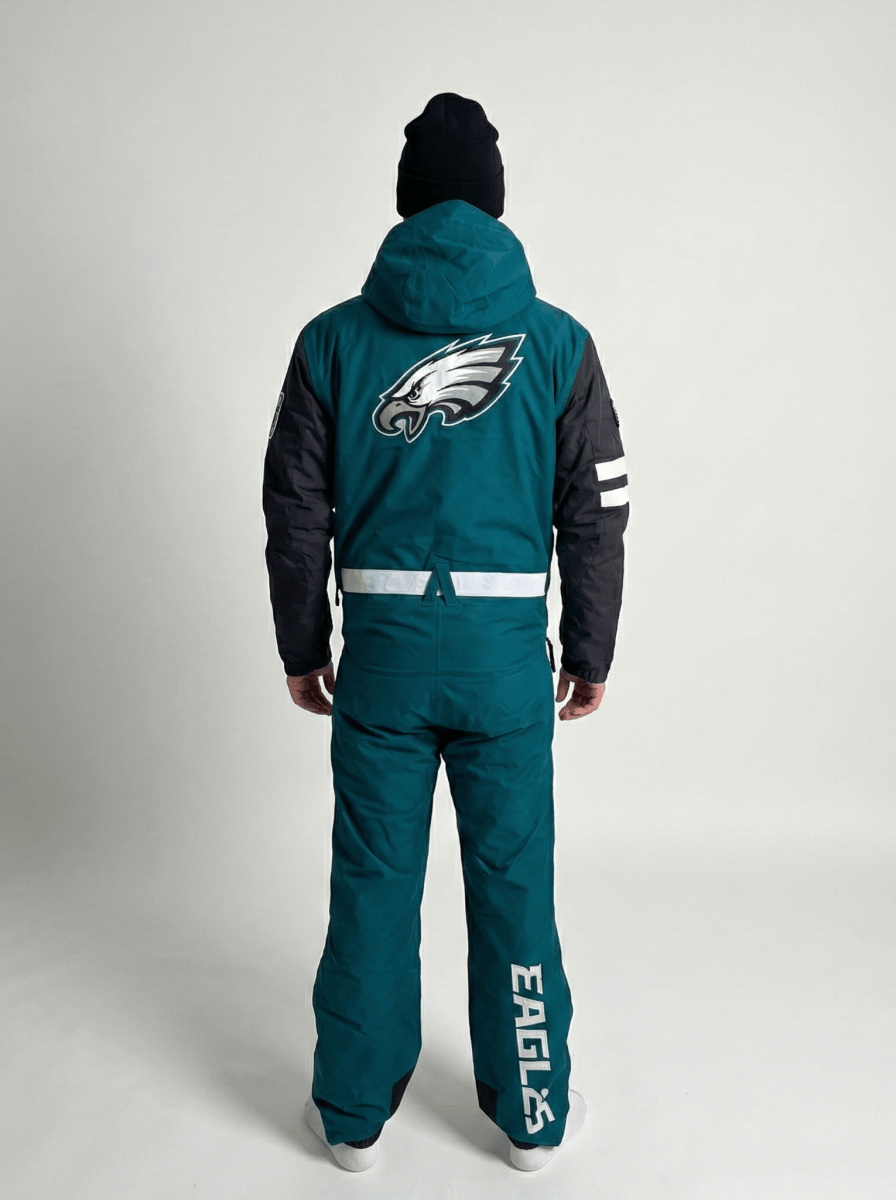 Philadelphia Eagles Men's Ski Suit - OOSC Clothing