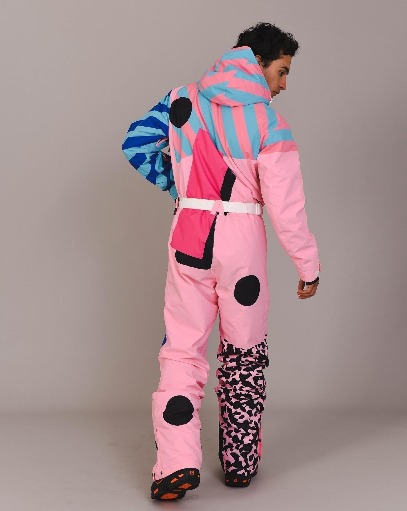 Penfold In Pink Ski Suit - Men's