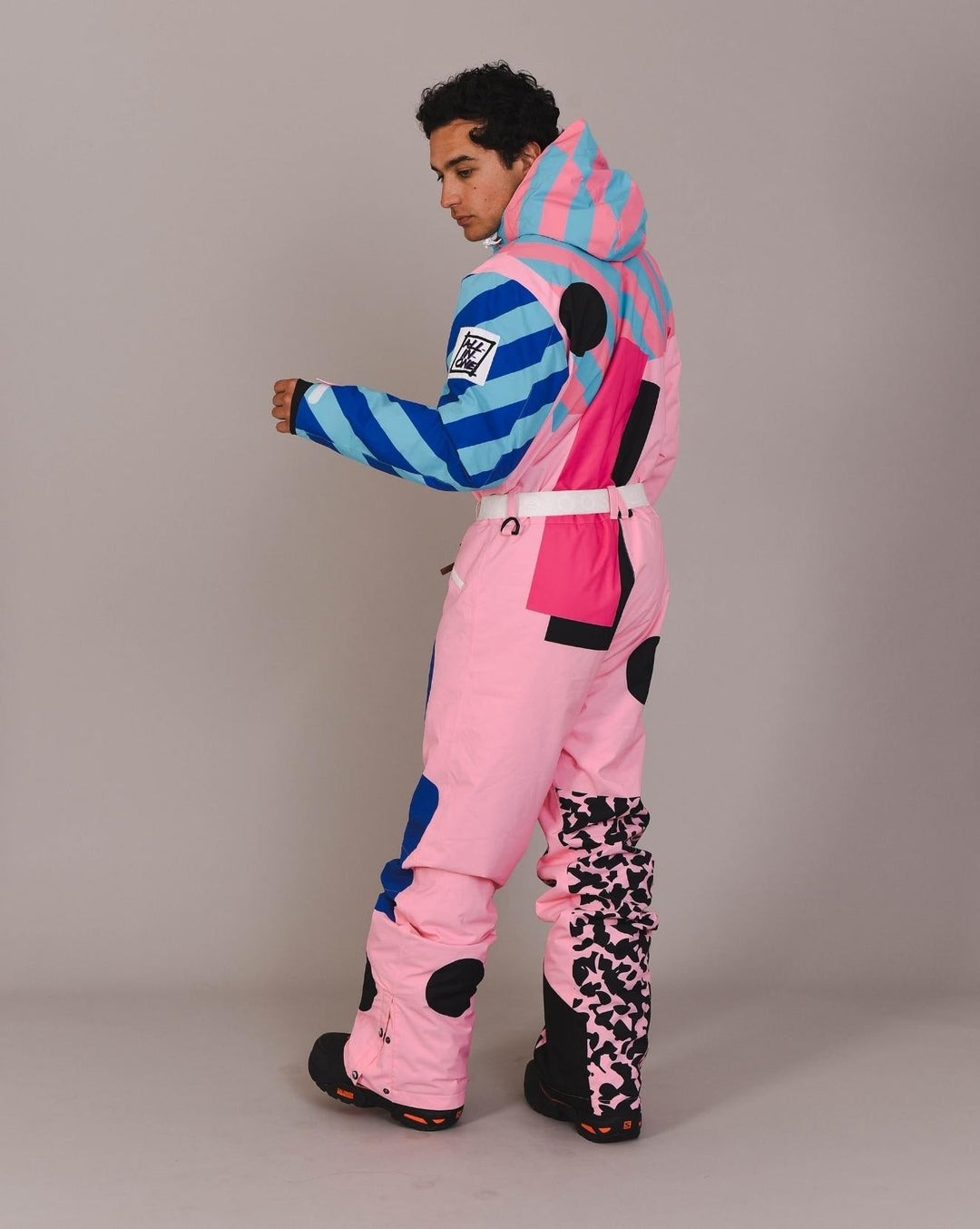 Penfold In Pink Ski Suit - Men's