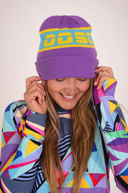 OOSC Après Beanie - Purple, Blue, Yellow