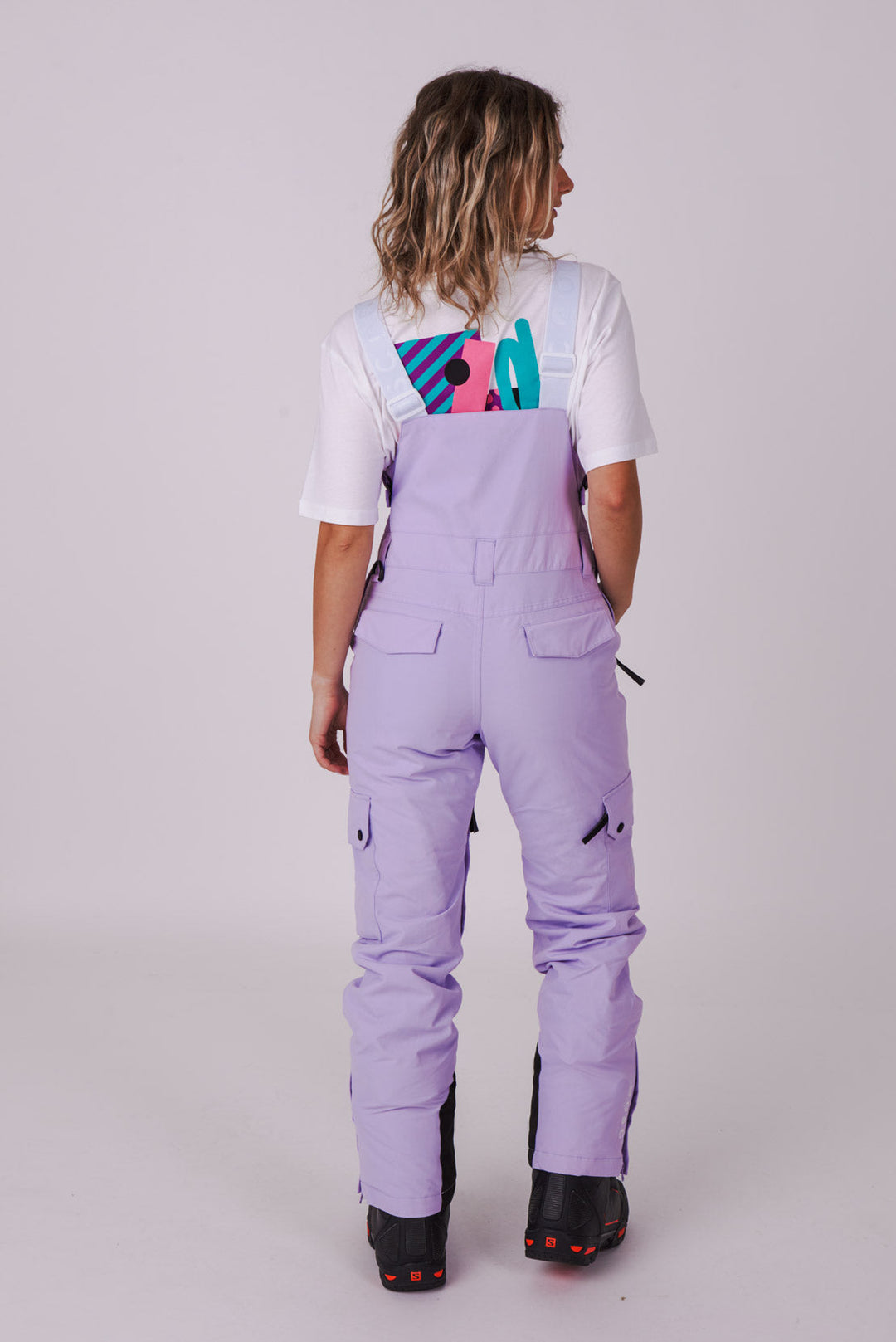 Yeh Girl Bib Pant Lavender