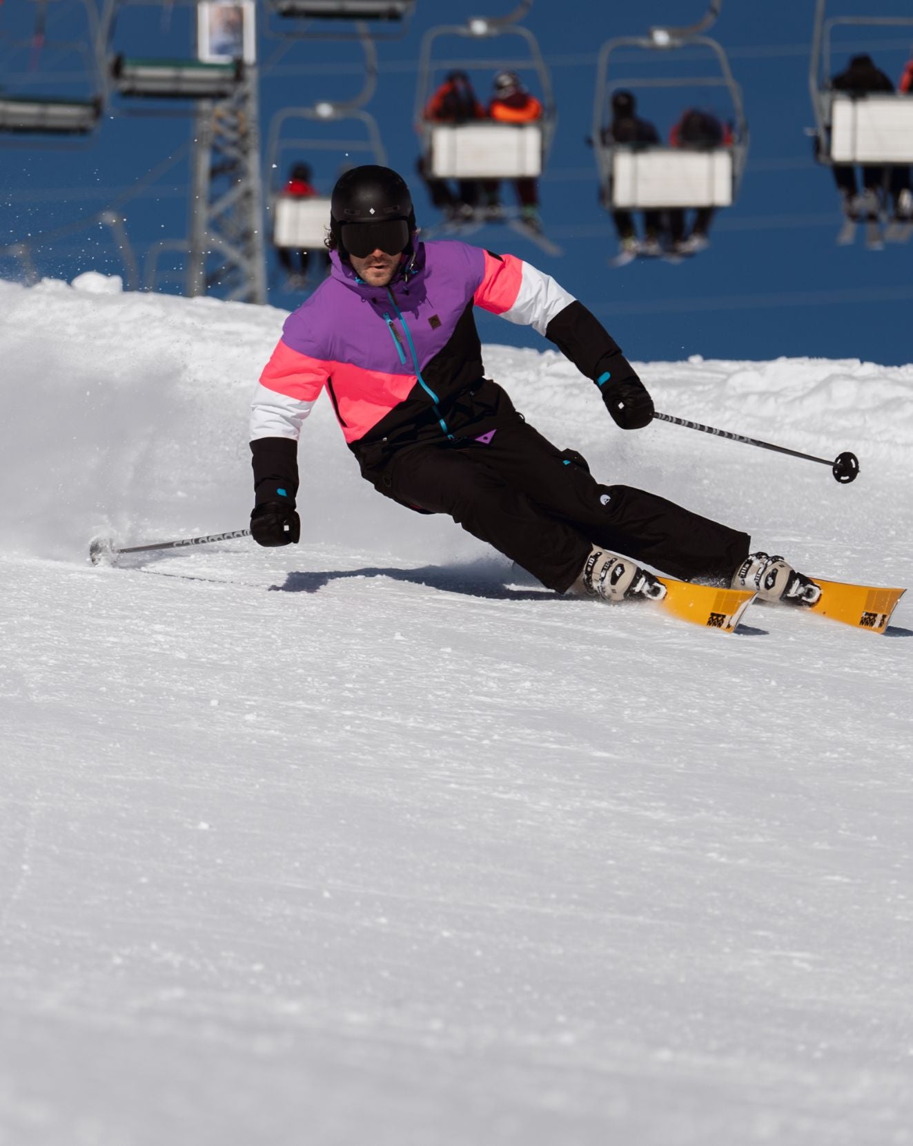 Mens purple sales snowboard jacket