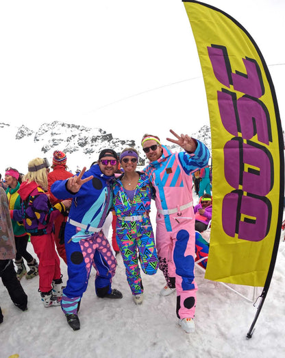 Penfold In Pink Ski Suit - Men's