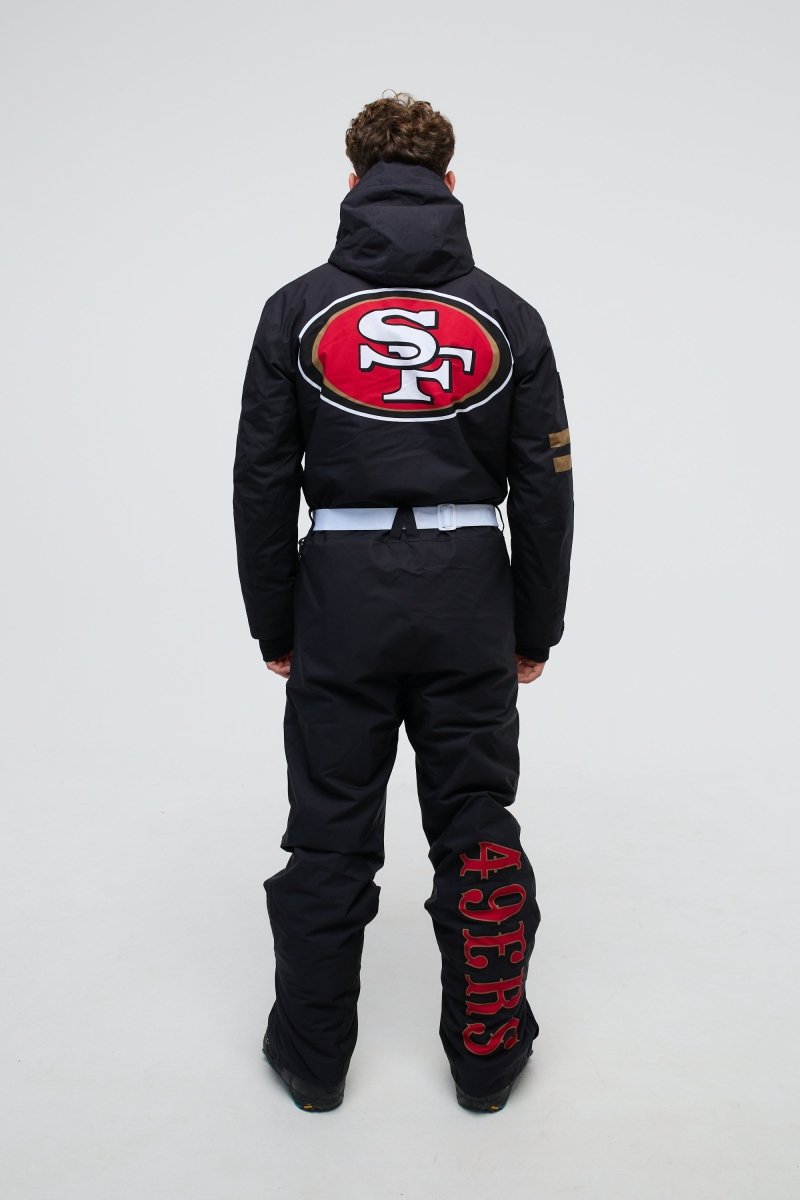 NFL San Francisco 49ers ウォームアップウェア San Francisco 49ers Ski Suit | Snow Suit - OOSC Clothing – OOSC