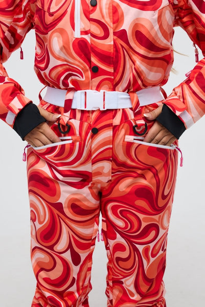 Shagadelic Baby! - Curved Women's Ski Suit - OOSC Clothing