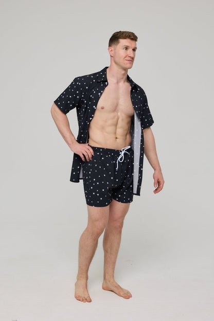 Shining Star Men's Short Sleeve Shirt - OOSC Clothing