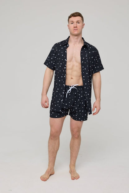 Shining Star Men's Short Sleeve Shirt - OOSC Clothing