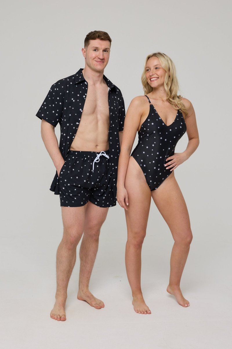 Shining Star Men's Short Sleeve Shirt - OOSC Clothing