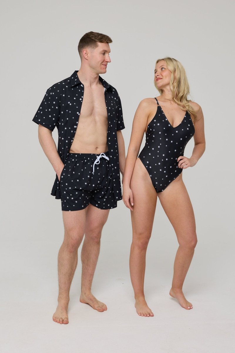 Shining Star Men's Swim Shorts - OOSC Clothing