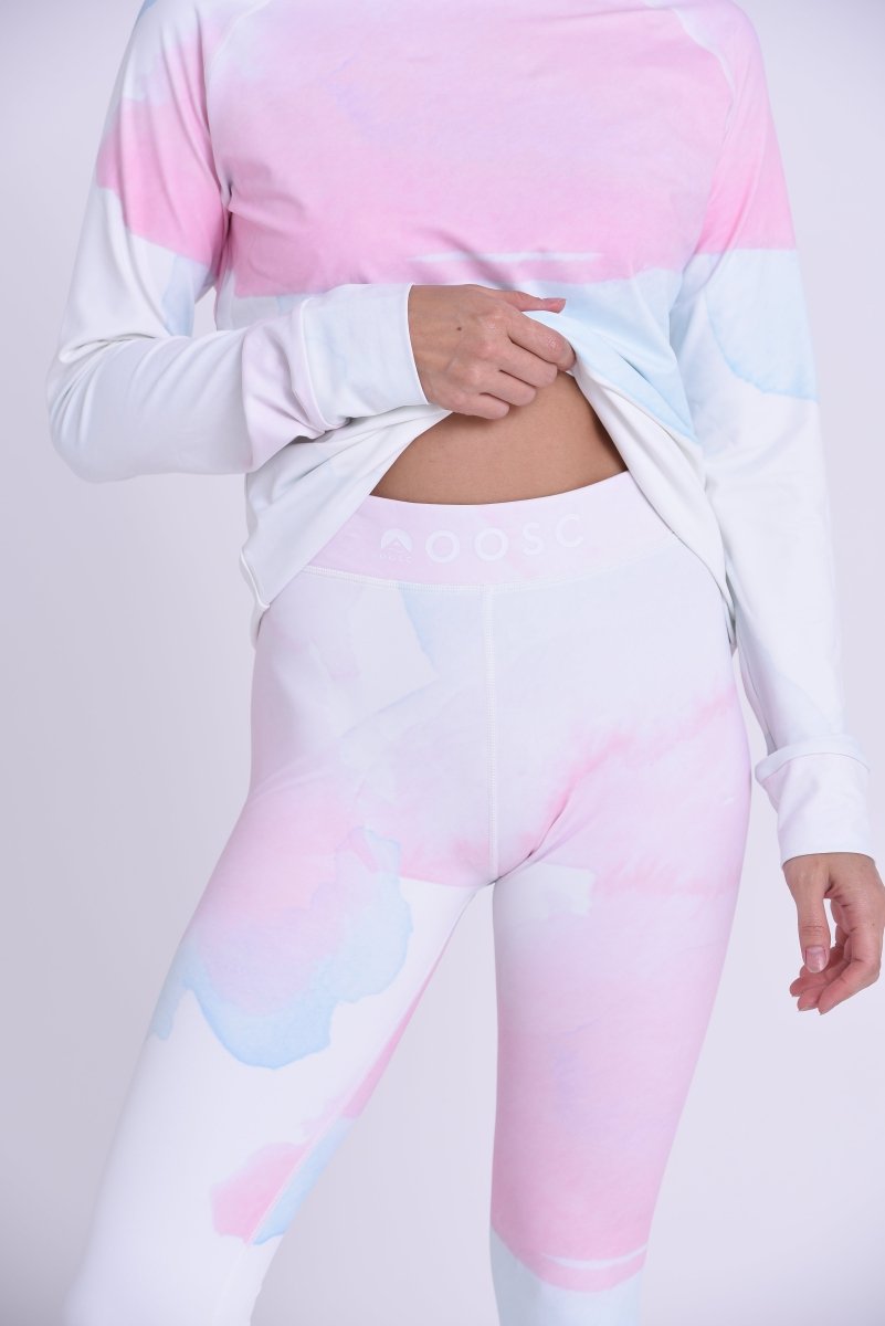 Watercolour Womens Baselayer Legging - OOSC Clothing