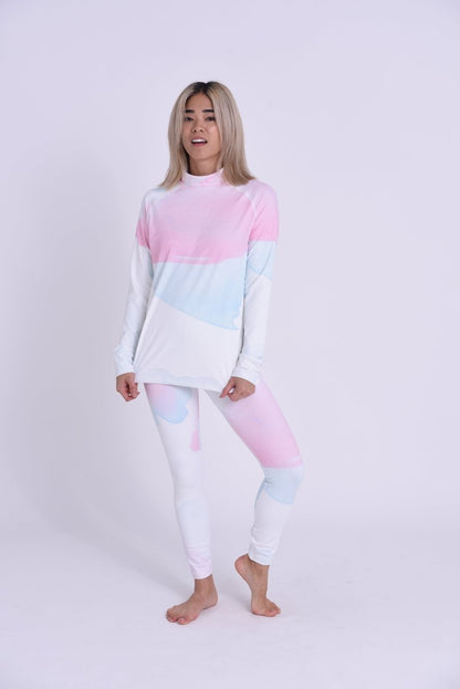 Watercolour Womens Baselayer Legging - OOSC Clothing
