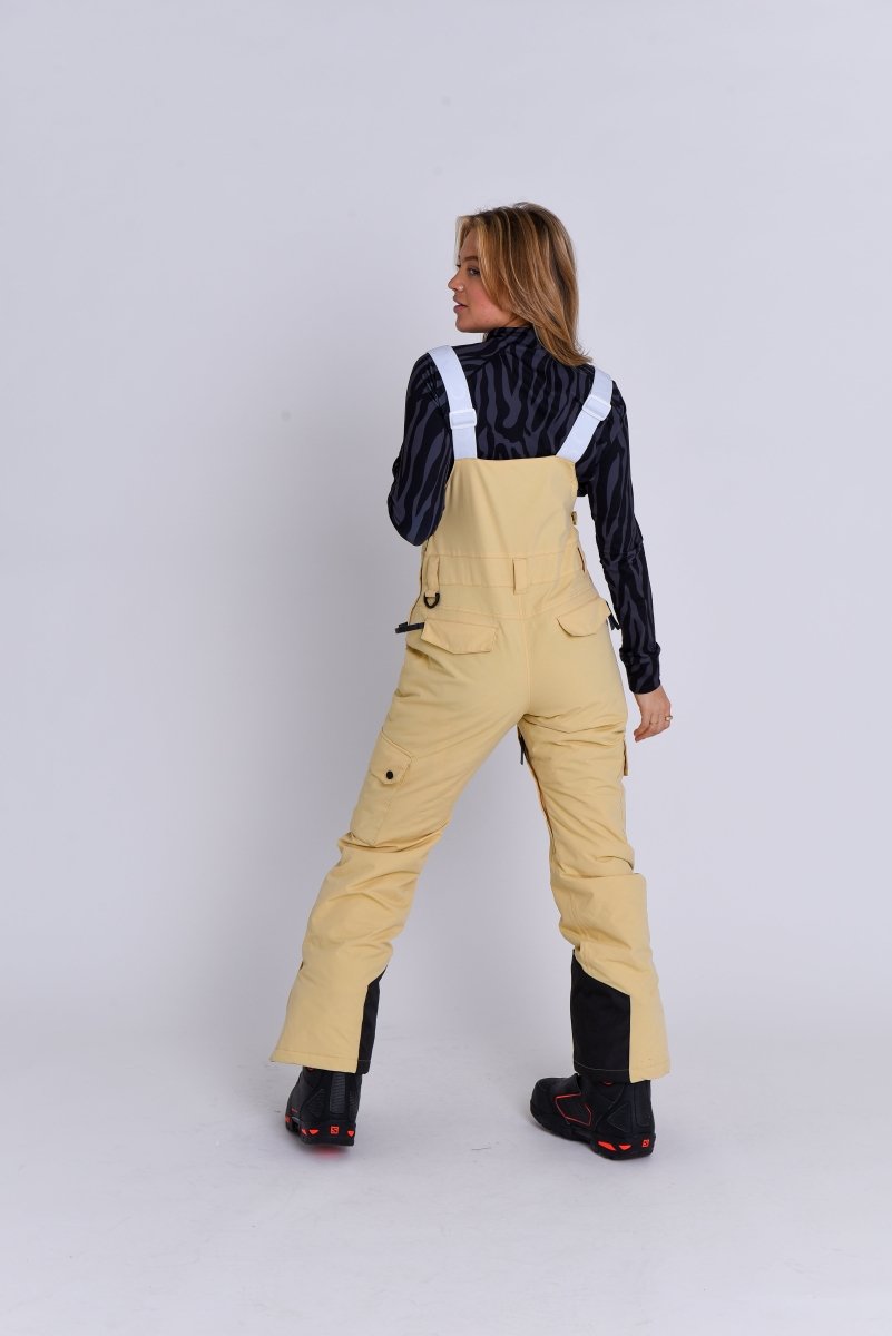 Yeh Girl Bib Pant - Sand - OOSC Clothing