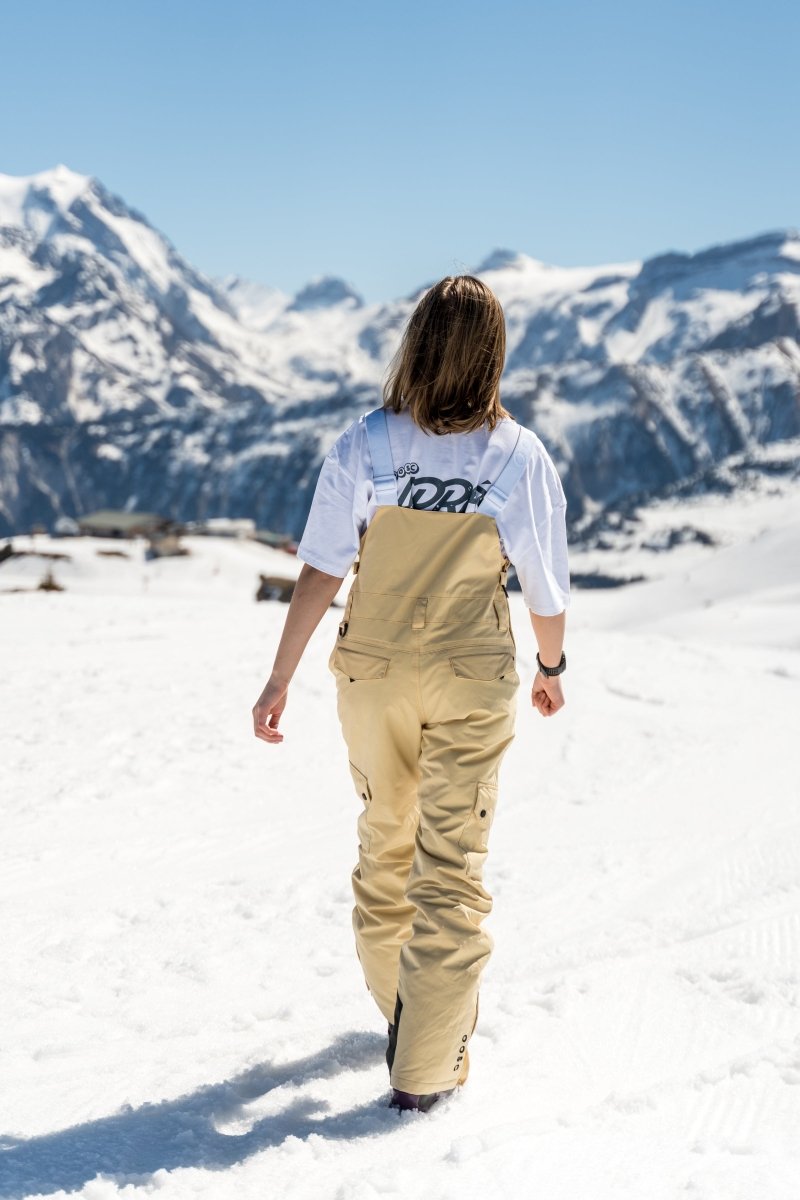 Yeh Girl Bib Pant - Sand - OOSC Clothing