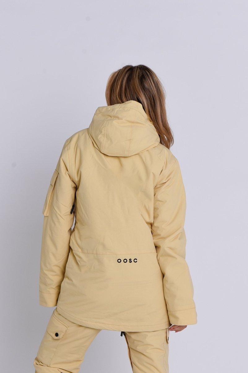 Yeh Girl Ski & Snowboard Jacket - Desert Sand - OOSC Clothing