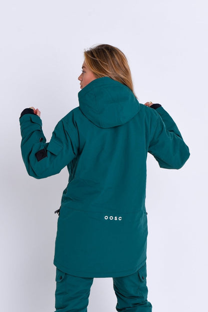 Yeh Girl Ski & Snowboard Jacket - Forest Green - OOSC Clothing