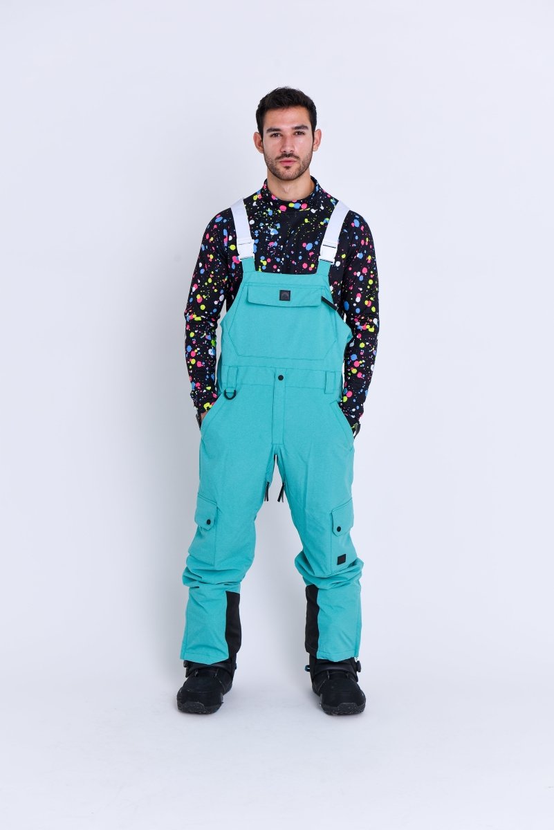 Yeh Man Bib Pant - Aqua - OOSC Clothing