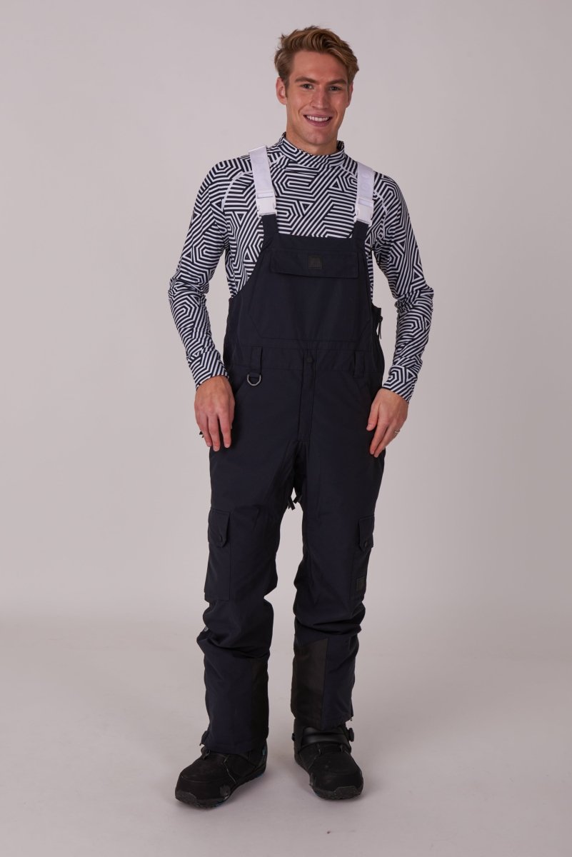 Yeh Man Bib Pant - Black - OOSC Clothing