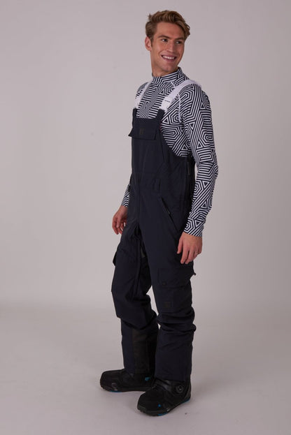 Yeh Man Bib Pant - Black - OOSC Clothing