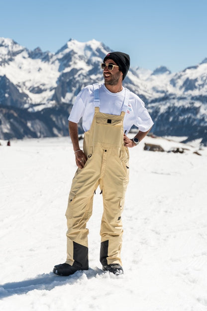 Yeh Man Bib Pant - Desert Sand - OOSC Clothing