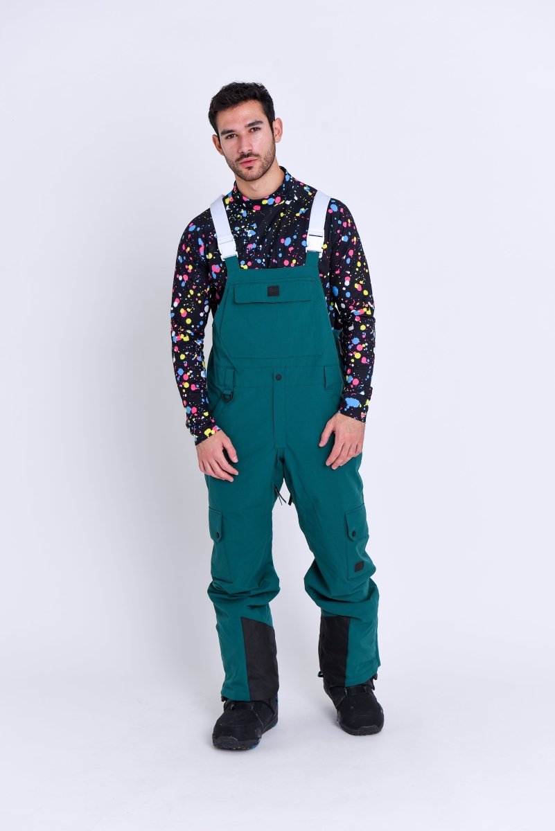 Yeh Man Bib Pant - Forest Green - OOSC Clothing