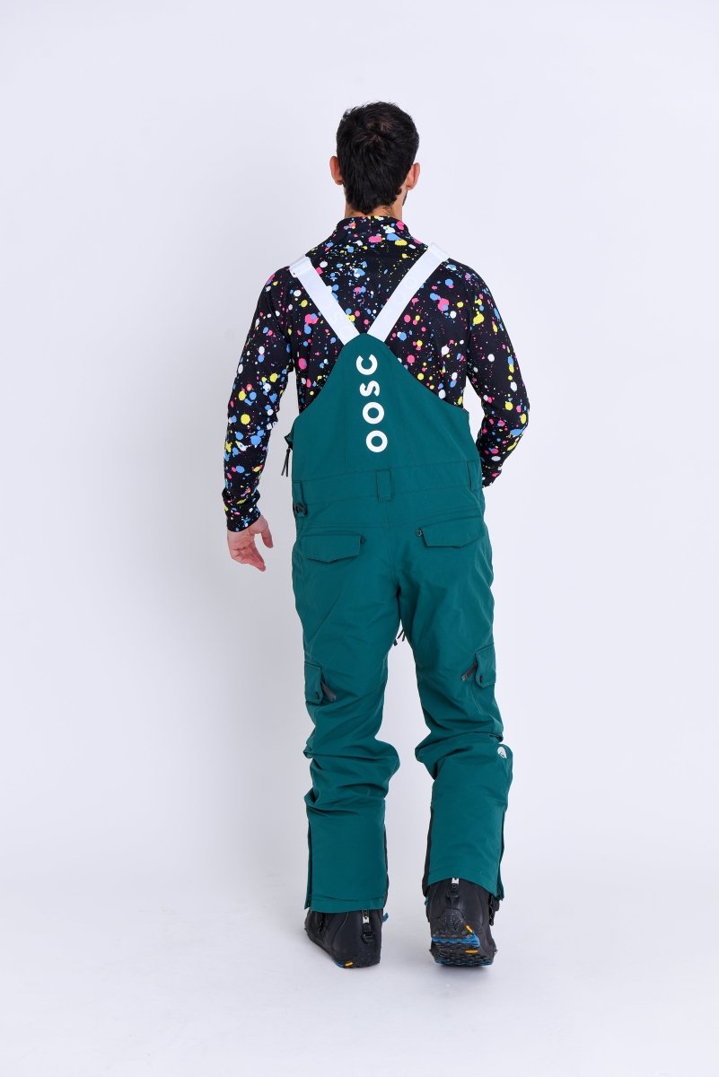 Yeh Man Bib Pant - Forest Green - OOSC Clothing