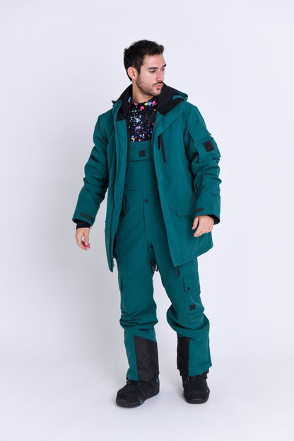 Yeh Man Bib Pant - Forest Green - OOSC Clothing