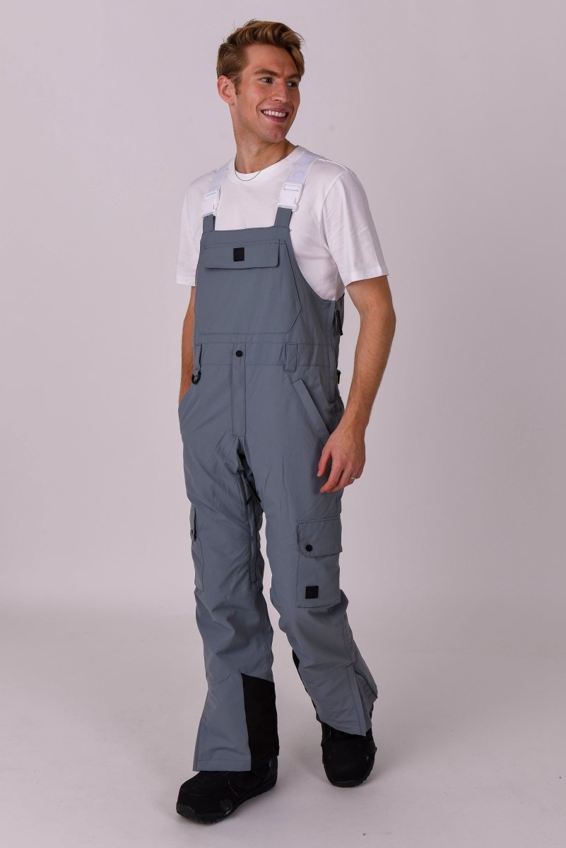 Yeh Man Bib Pant - Grey - OOSC Clothing