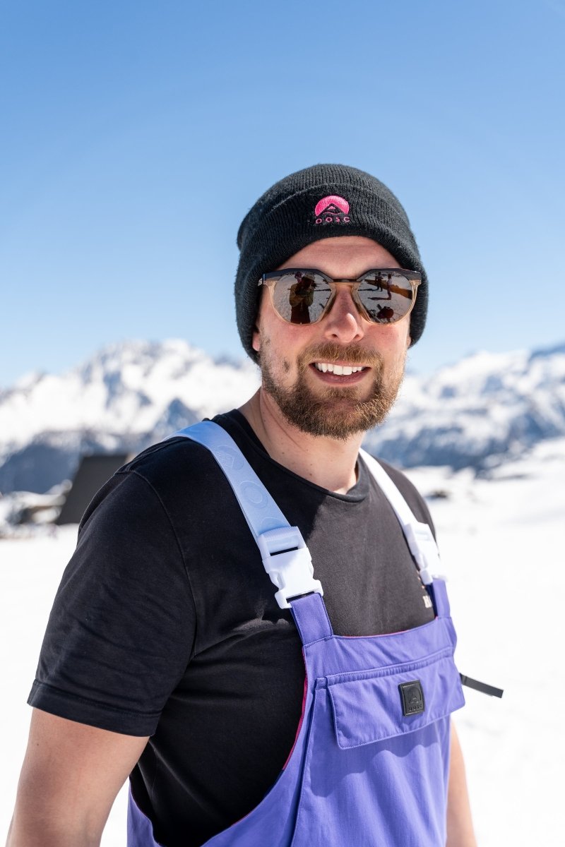 Yeh Man Bib Pant - Purple - OOSC Clothing