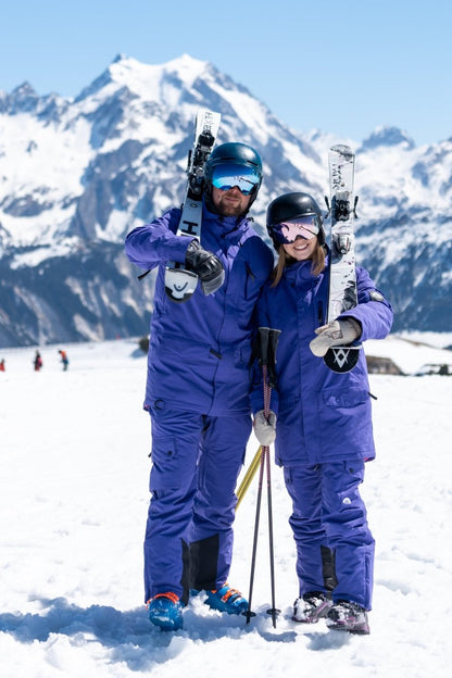 Yeh Man Bib Pant - Purple - OOSC Clothing