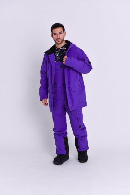 Yeh Man Jacket Purple - OOSC Clothing