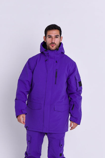 Yeh Man Jacket Purple - OOSC Clothing