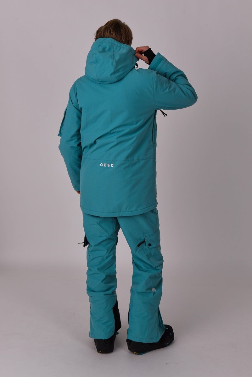 Yeh Man Jacket Teal - OOSC Clothing