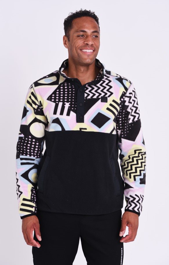 Saved By The Bell Fleece Black - Men's