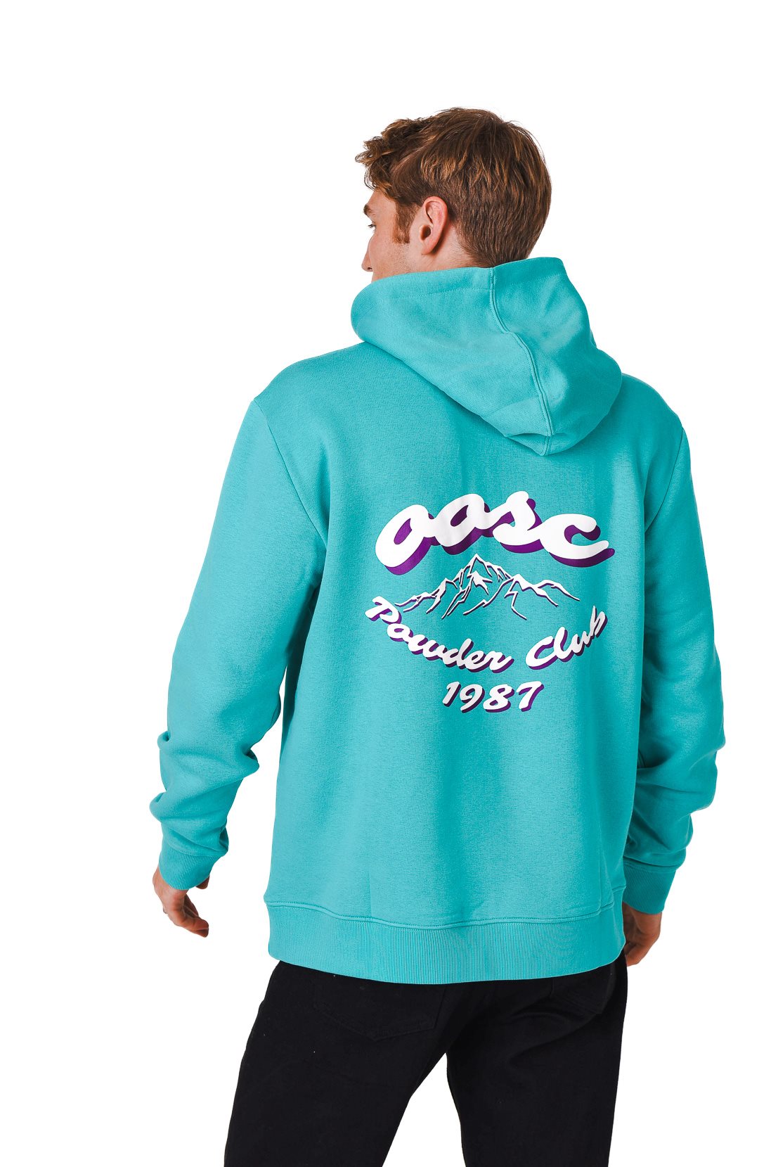 Powder Club Hoodie - Aqua