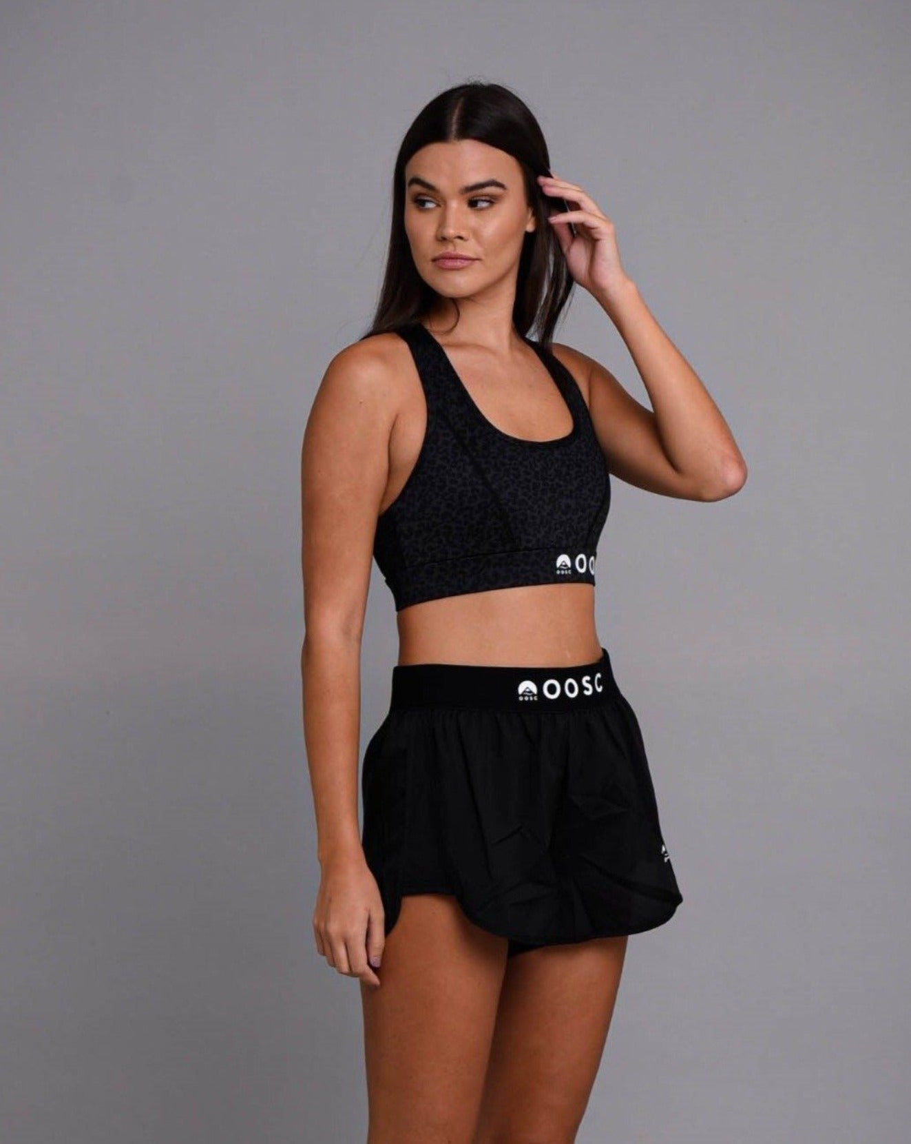 womens black gym wear